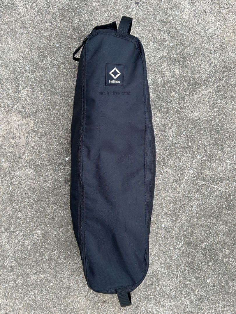 【美品】 Helinox タクティカルインクラインチェア ブラック