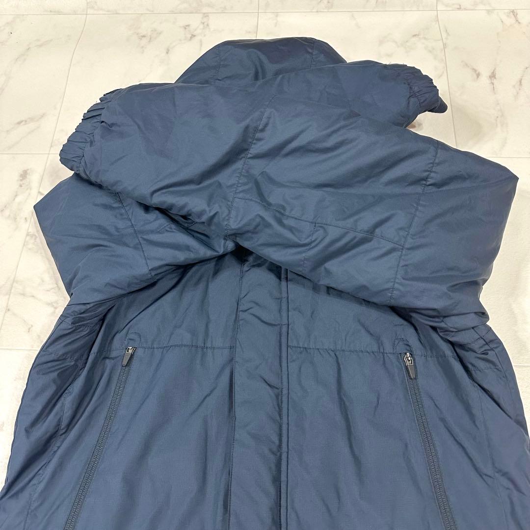 【美品】NIKE STORM-FIT ベンチコート 中綿入り フード付き L相当