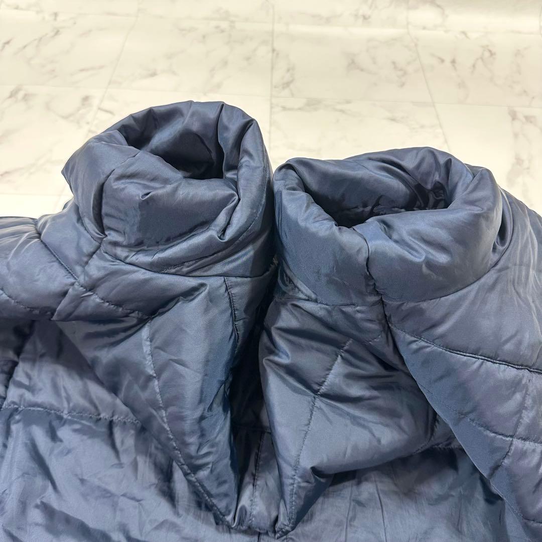 【美品】NIKE STORM-FIT ベンチコート 中綿入り フード付き L相当