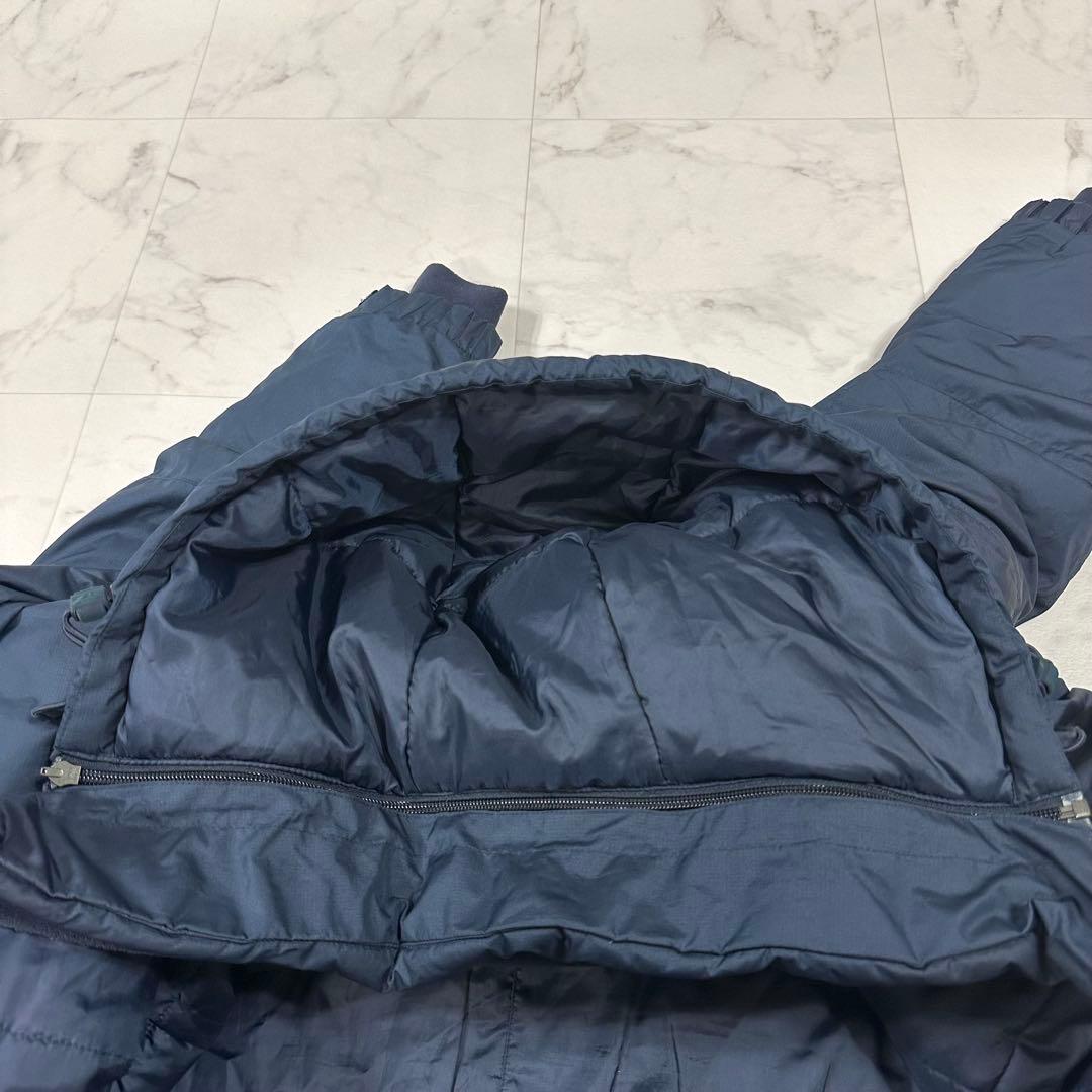 【美品】NIKE STORM-FIT ベンチコート 中綿入り フード付き L相当