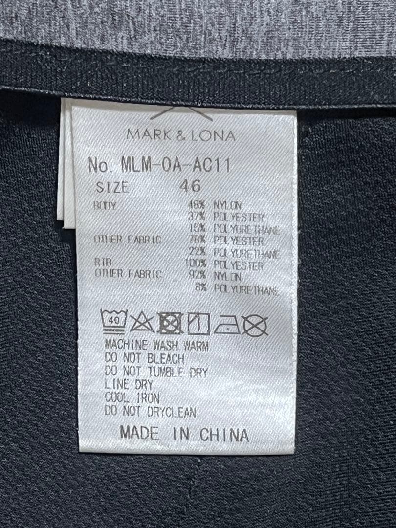 マークアンドロナ　ゴルフウエア　セットアップ　スカル　パーカー　M