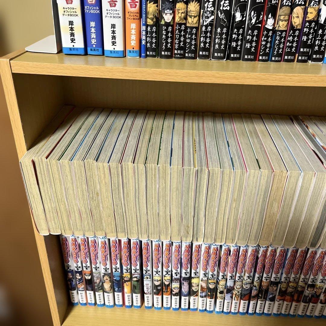 NARUTO ナルト全72巻+ 関連本+ 小説BORUTO1〜7巻