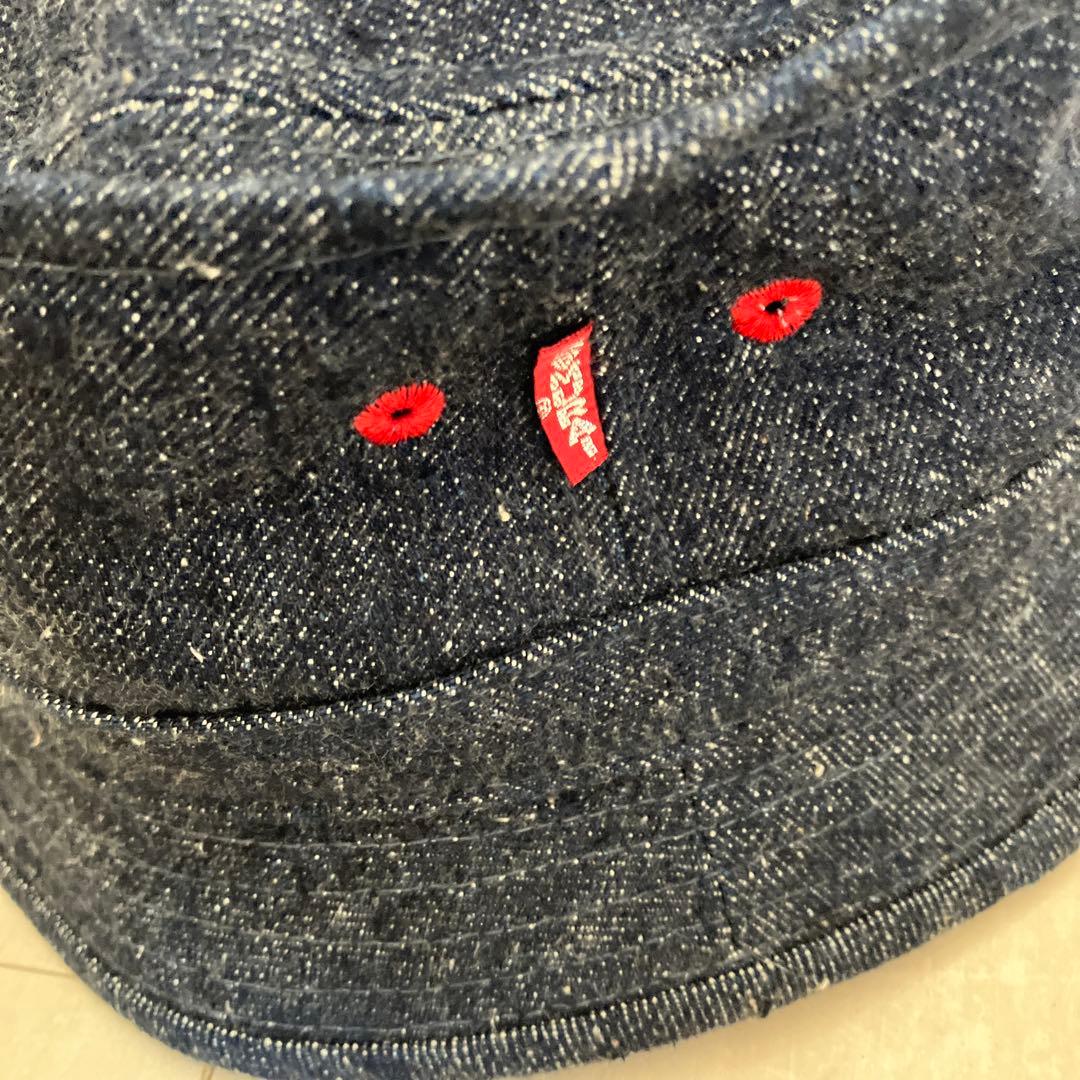 中古品　SAMURAI バケットハット ダークデニム　サイズLL