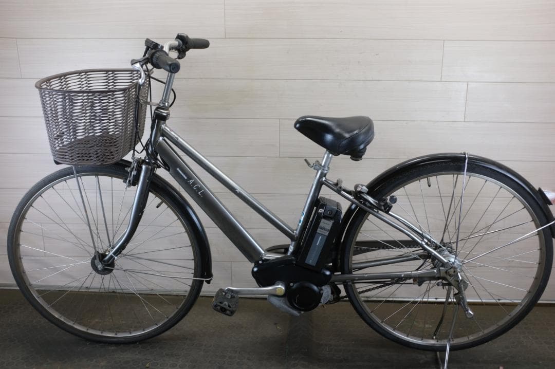 電動自転車BS A C L　27インチ　3段　8.9Ah充電器あり