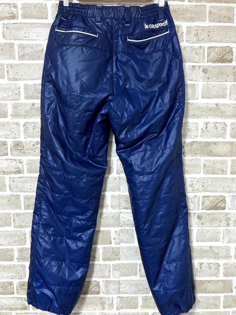 【早い者勝ち‼️】ルコックゴルフ メンズ 中綿 セットアップ 上下 M ネイビー