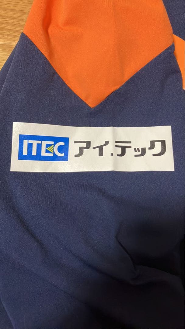 清水エスパルス　公式戦用1/4ハーフジップトップ　トレーニングパンツ　XL 上下