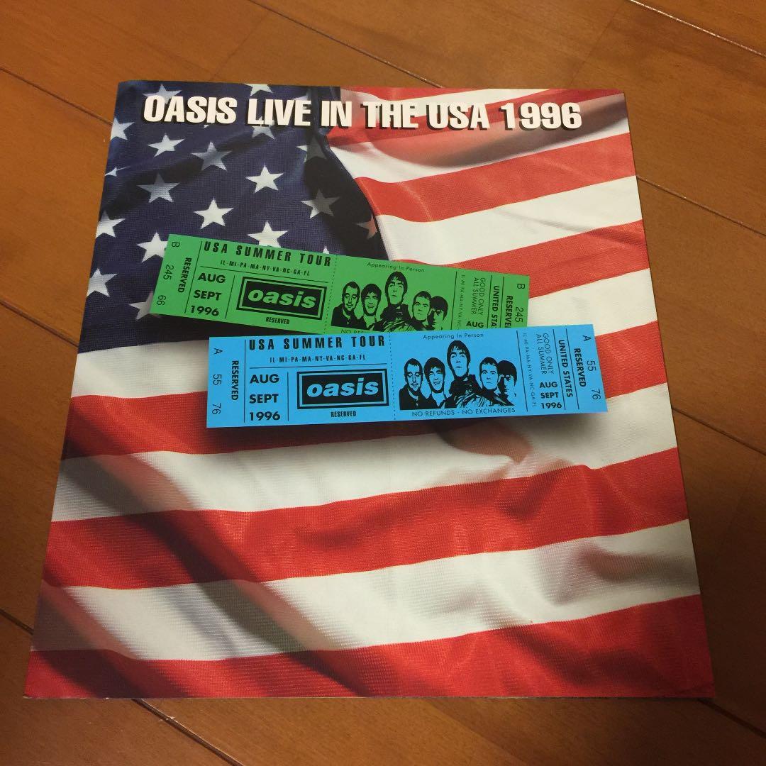 oasis / live in the USA 1996 ツアーパンフレット