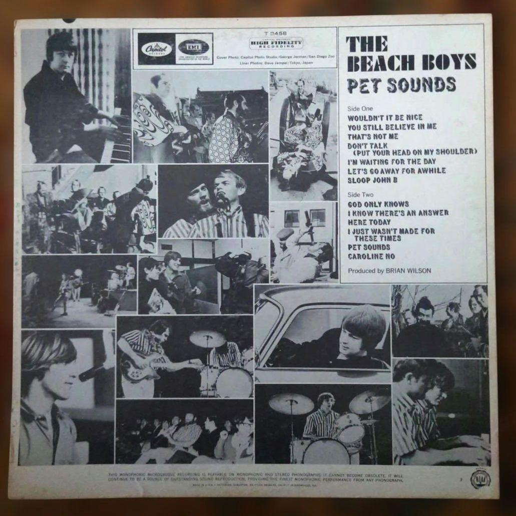 US初回モノラルThe Beach Boys Pet Sounds