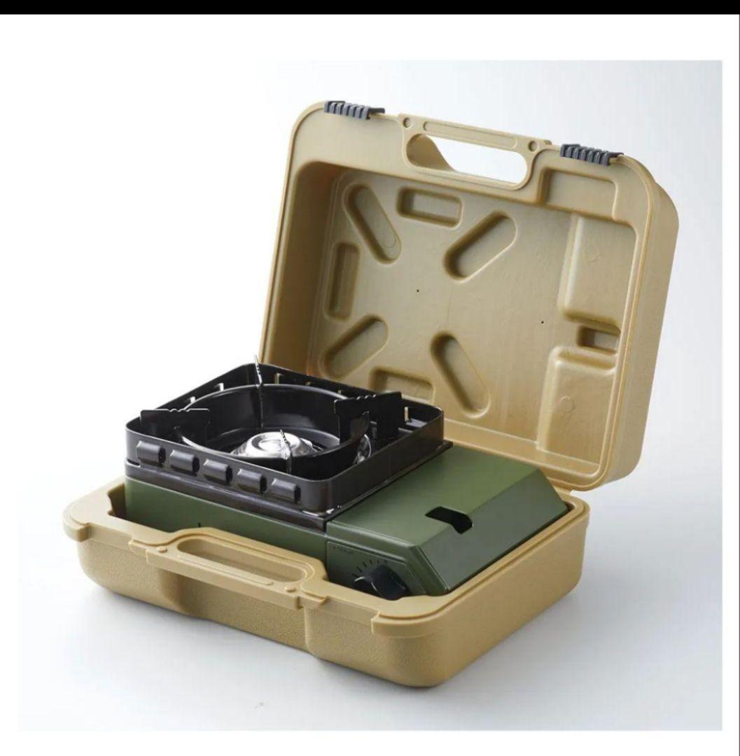 イワタニ アウトドアカセットコンロ タフまるJr. 緑