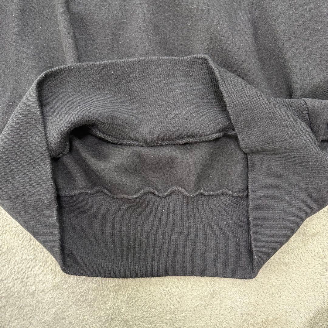 COGTHEBIGSMOKE タックスリーブスウェットフーディー ブラック