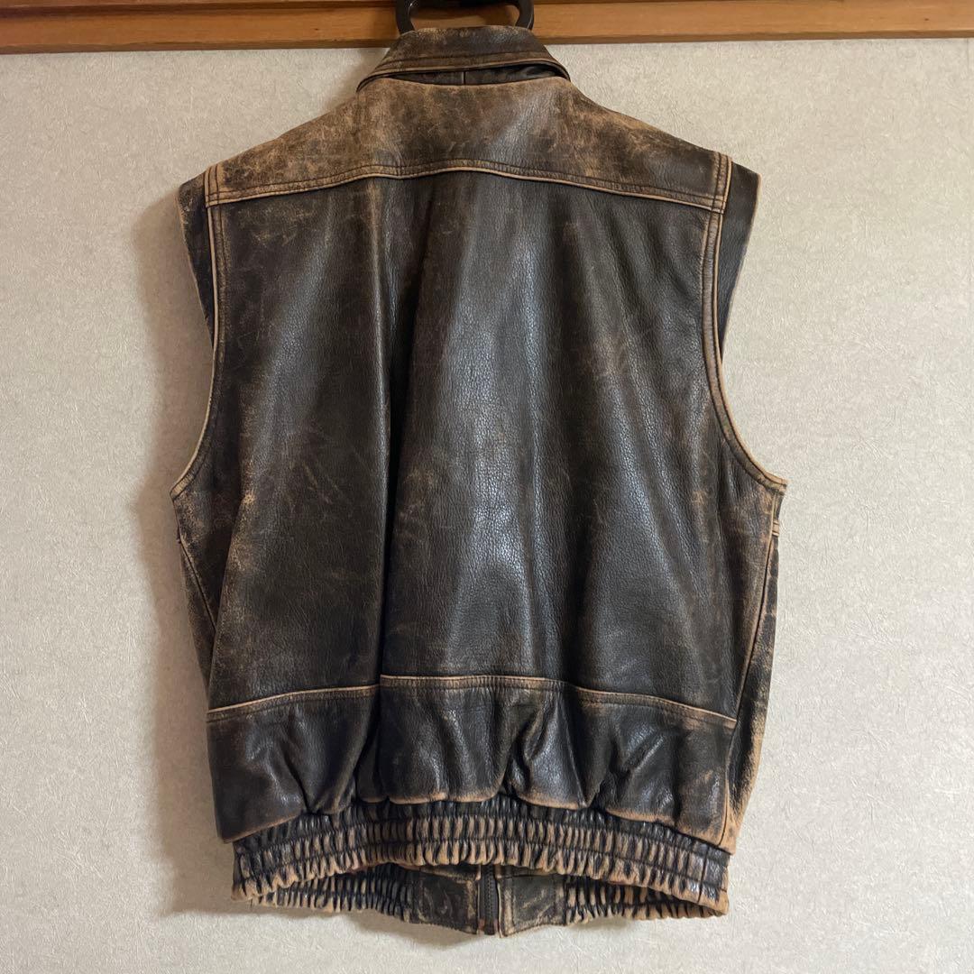 レザー ベスト