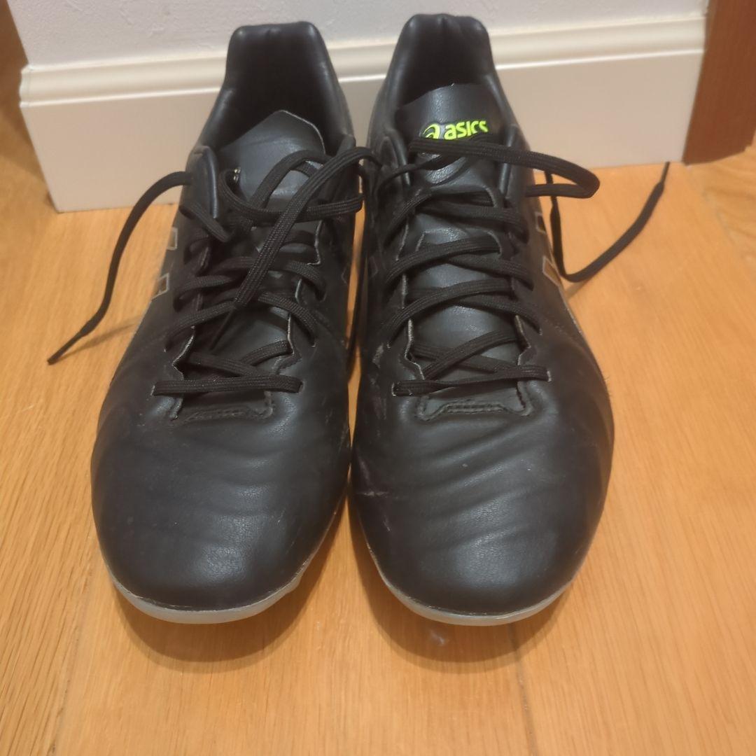 ASICS DE LUXE サッカーシューズ ブラック　27.5センチ