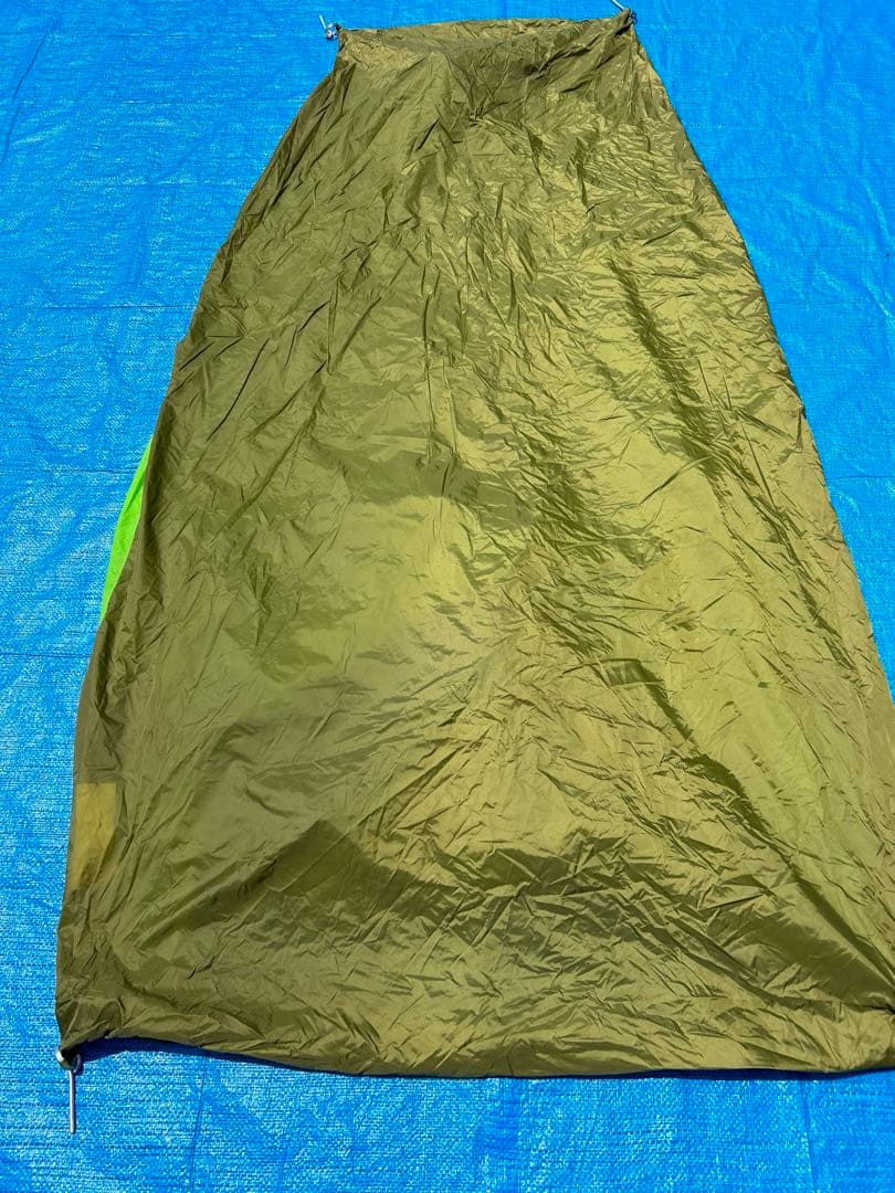 【美品】モンベル ムーンライトテント 1型 グリーン