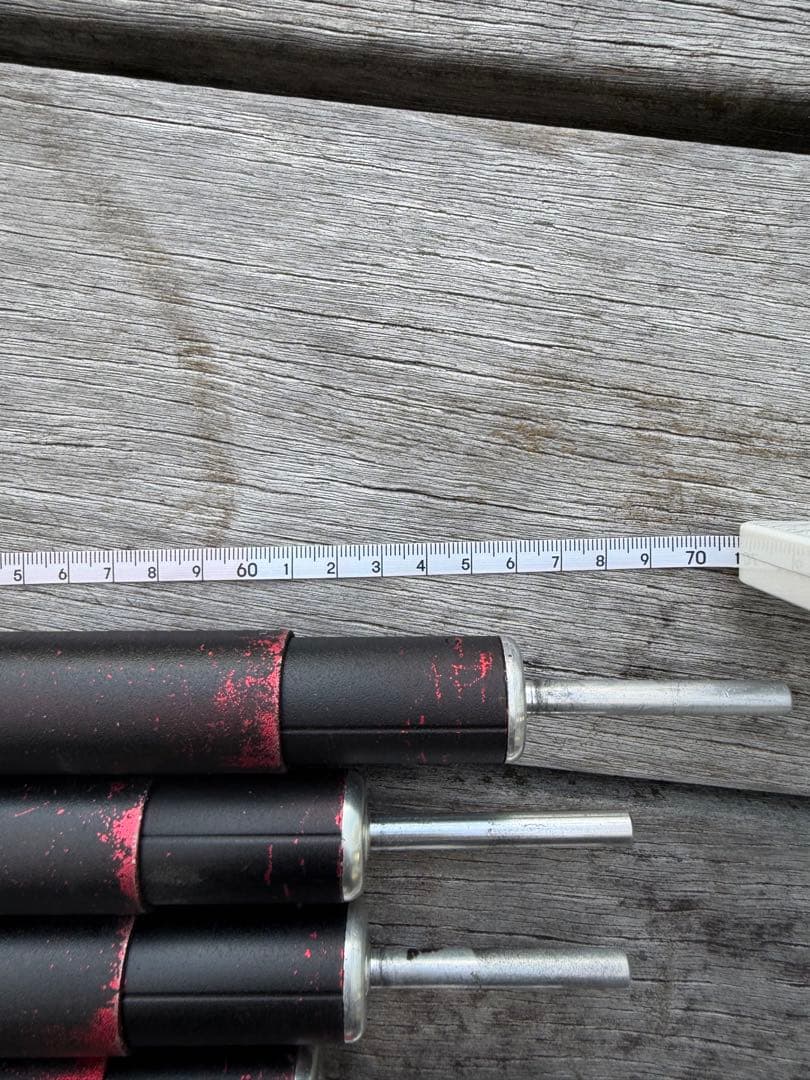 村の鍛冶屋　テント設営用アルミポール 収納袋付き