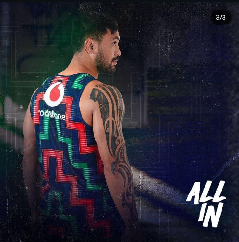 【海外XLサイズ】NRL ＮＺ・ウォーリアーズ トレーニング シングレット