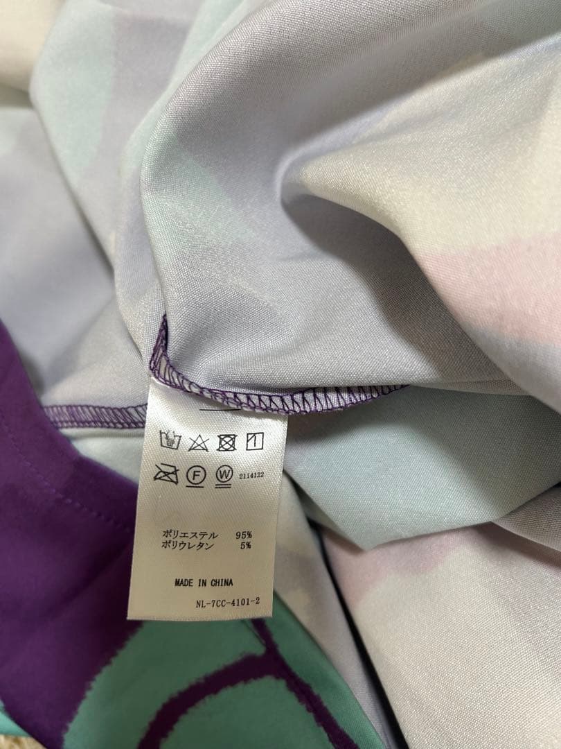 倭物やカヤ＋NIPPON DNA 花時銘仙ワンピース 重ねワンピース　レイヤード