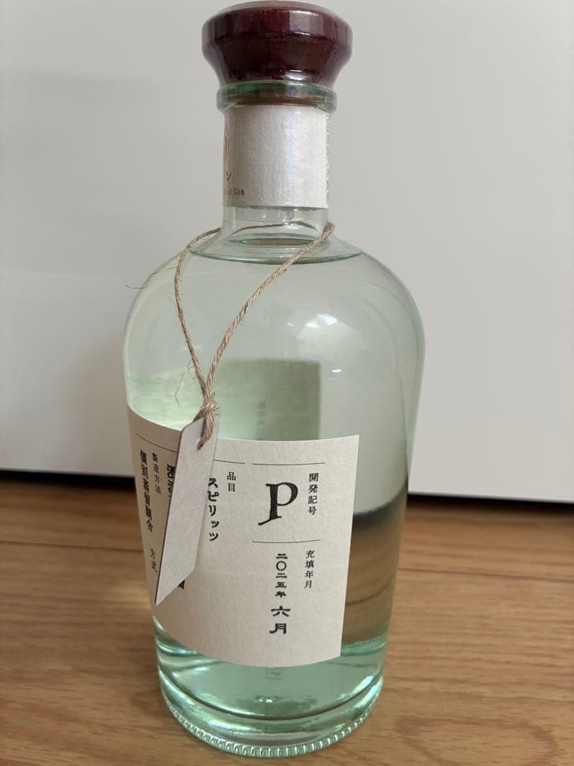 ゴトジン つばき蒸溜所 試験蒸留 ボタニカル PROTOTYPE \"P\" 未開封