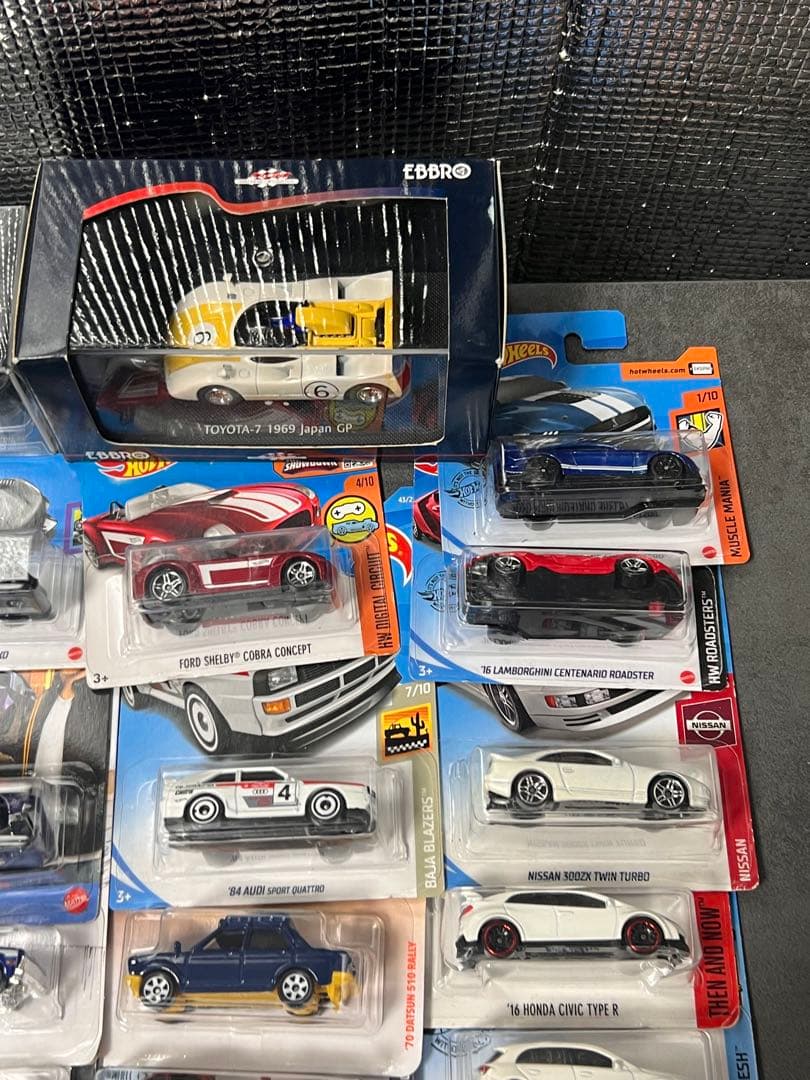 加*美様 Hot Wheels ミニカーセット 66台セット ショートカード多数