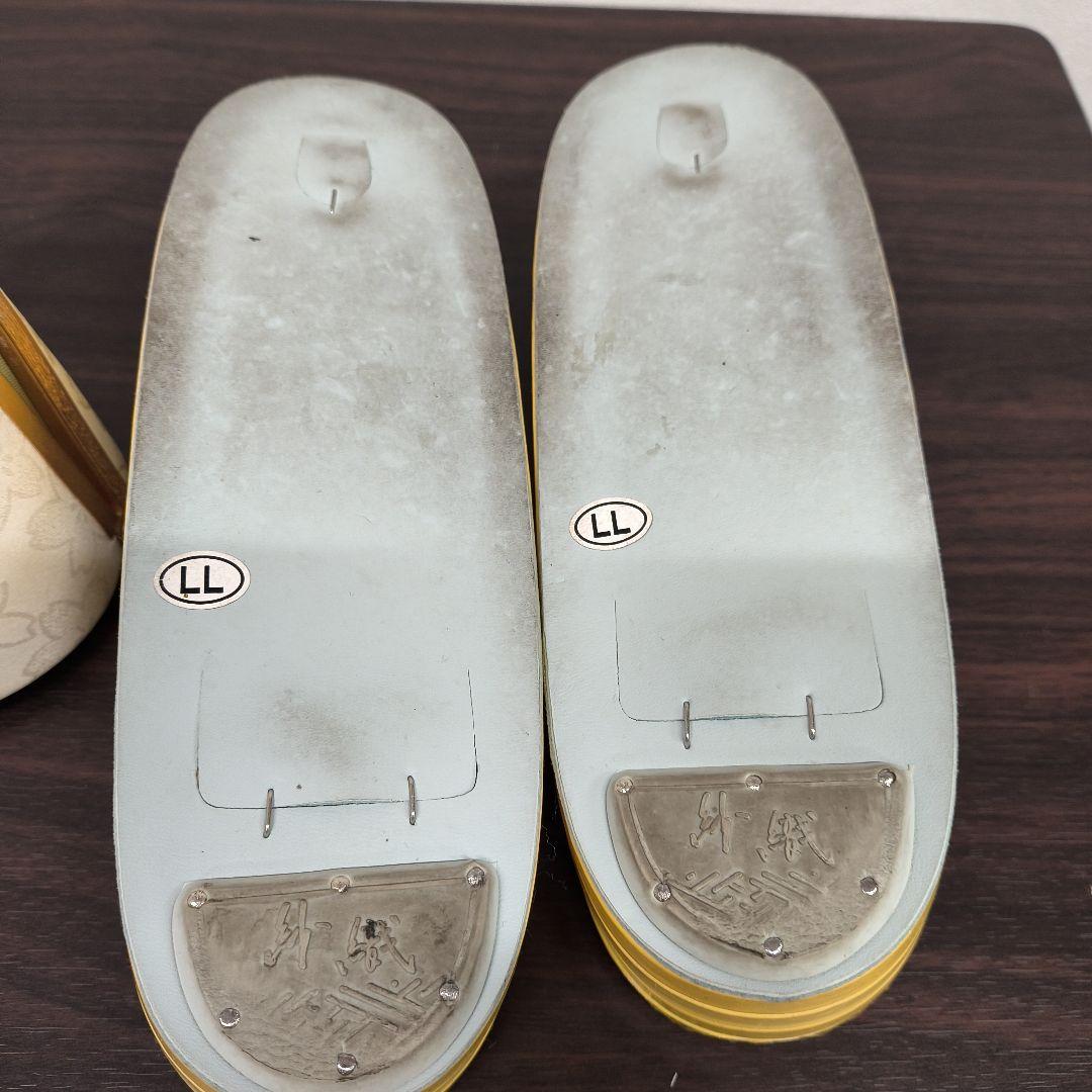 沙織 花柄刺繍和装用バッグと草履セット