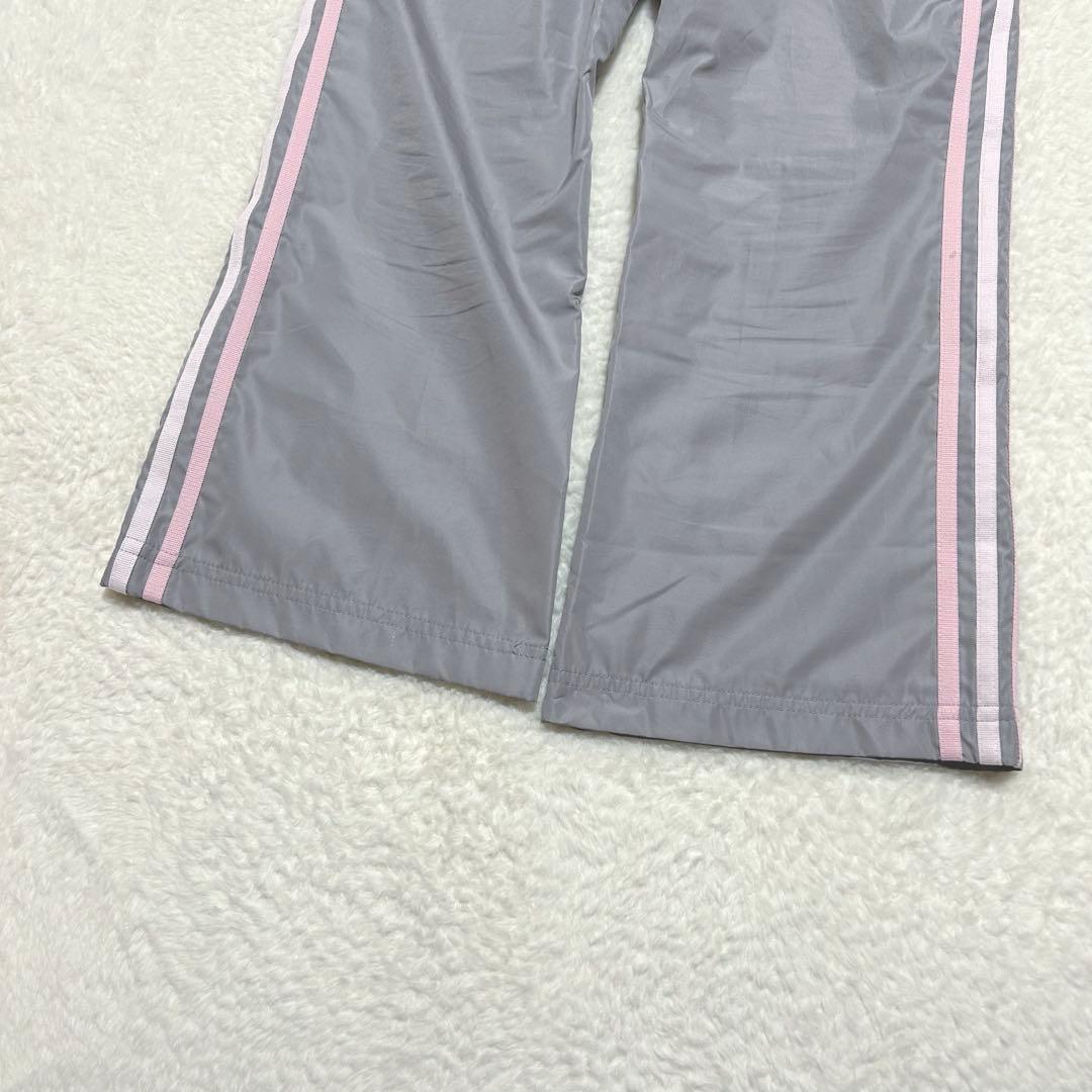 00s adidas ウインドブレーカー セットアップ y2k 白/灰 M