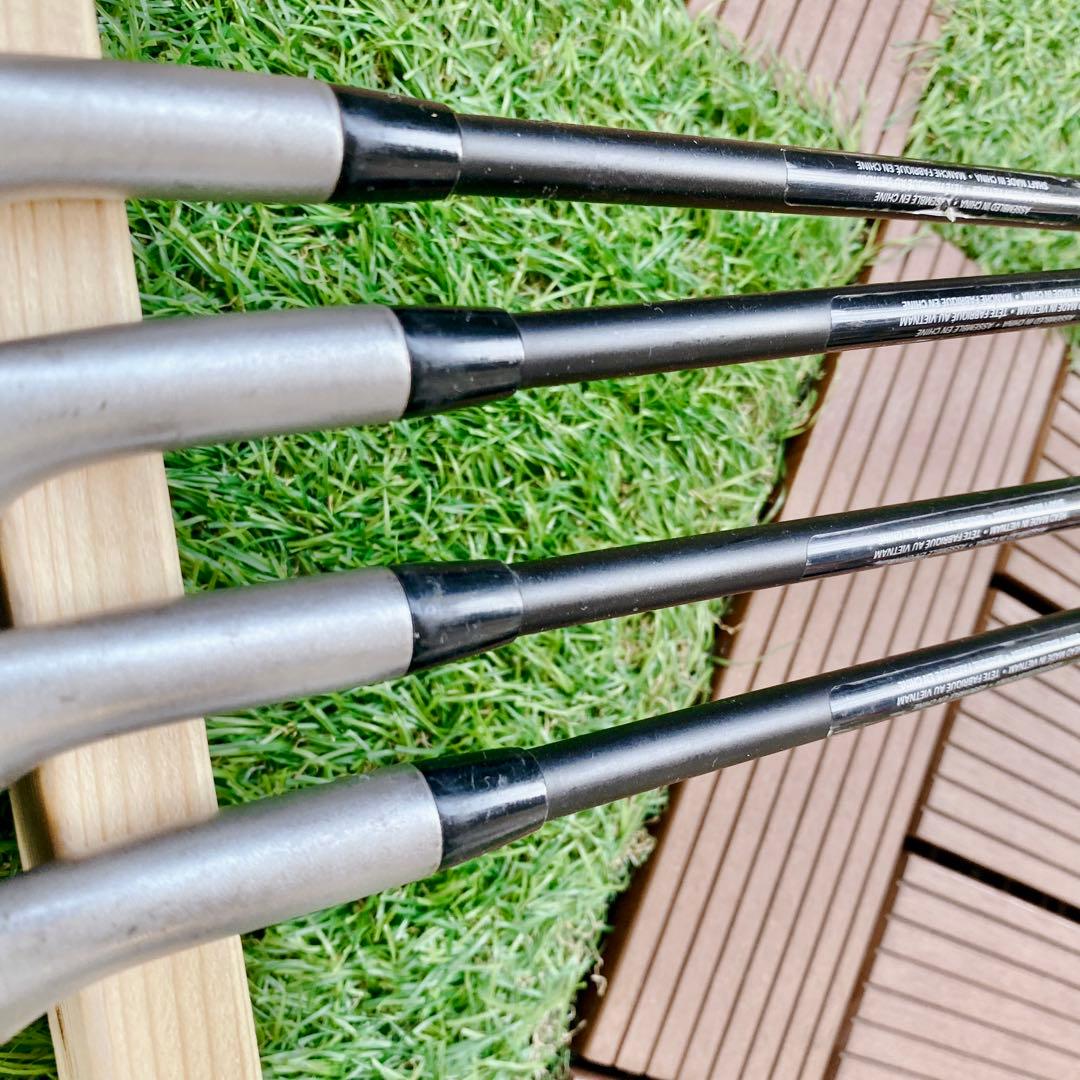 希少 名器 ナイキ VR タイガーウッズモデル ジュニアアイアン4本セット