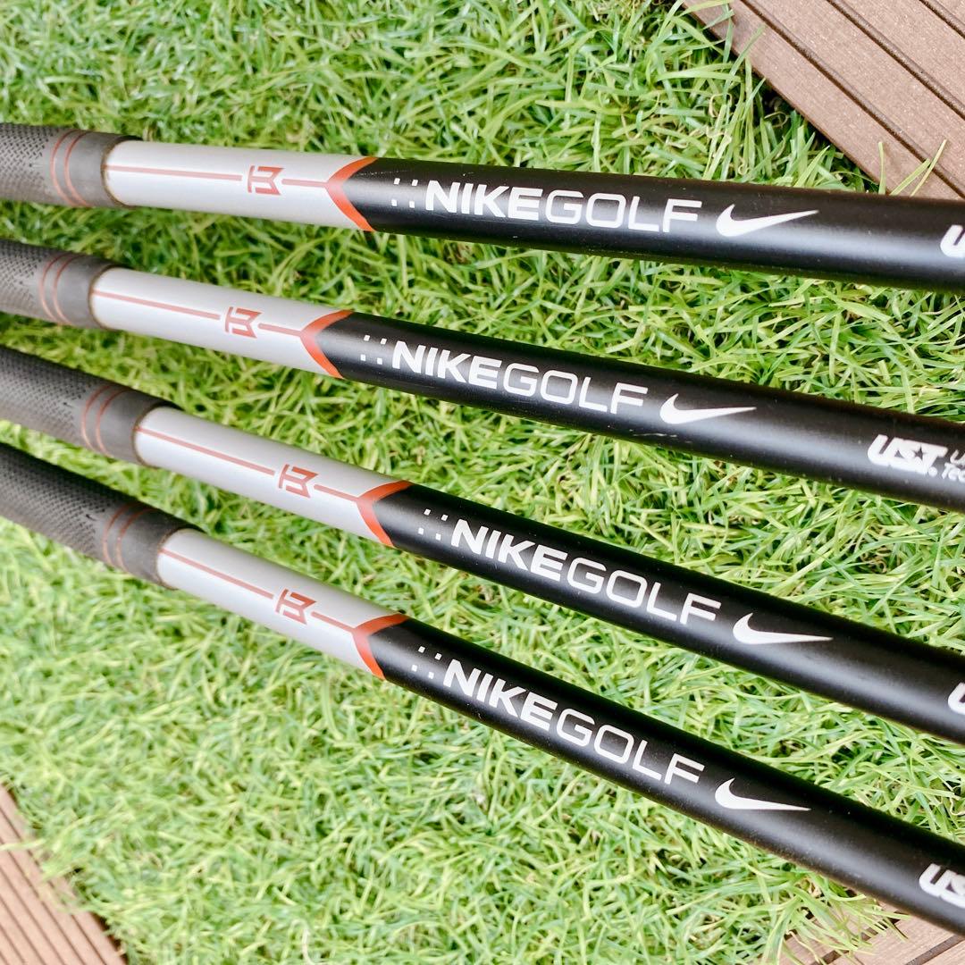 希少 名器 ナイキ VR タイガーウッズモデル ジュニアアイアン4本セット