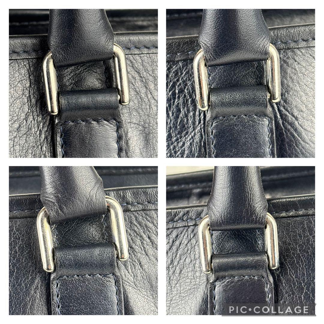 サムソナイト Black Label DEUX MONCX レザー トートバッグ