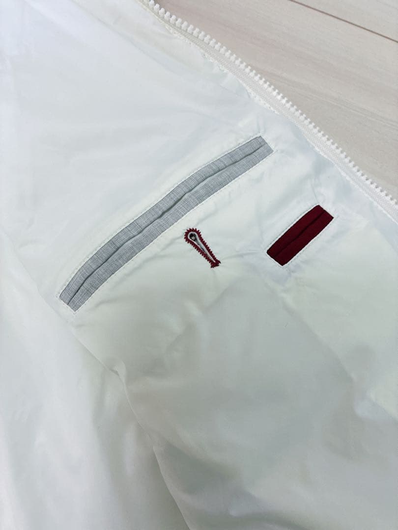 【ブルネロクチネリ】スエード ベージュダウンベスト