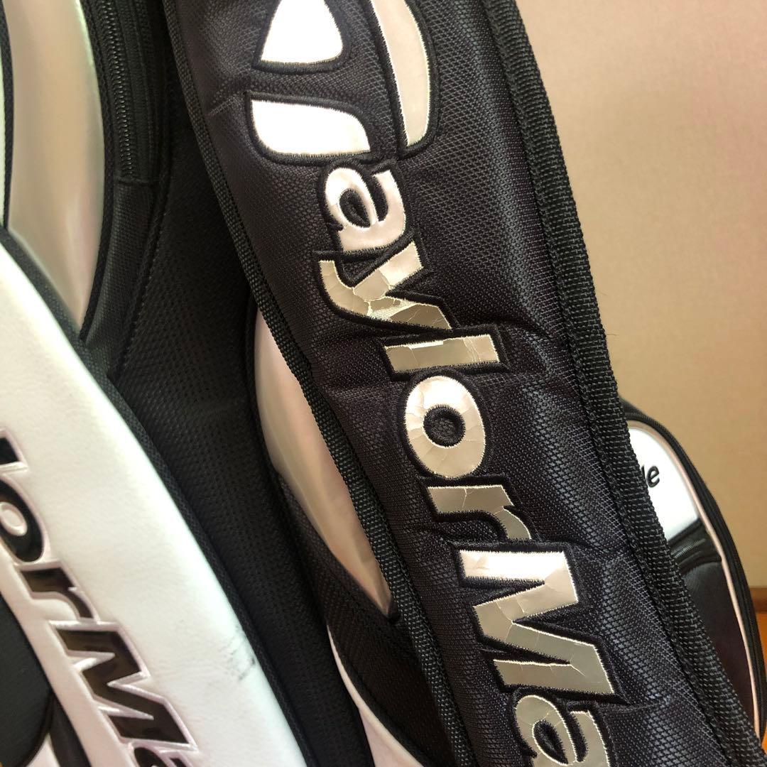 TaylorMadeテーラーメイド キャディバック ホワイト フードなし