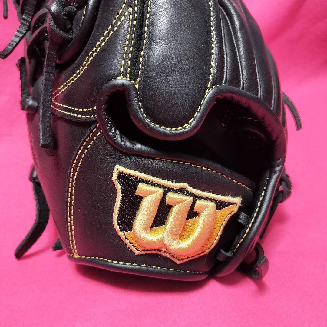 現品限り【本日限定値下げ】16030→7800新品ウィルソンソフトボールグラブ黒