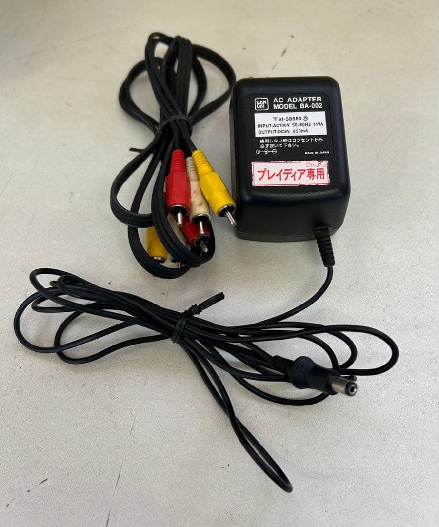 J784 バンダイ プレイディア playdia ソフト付き