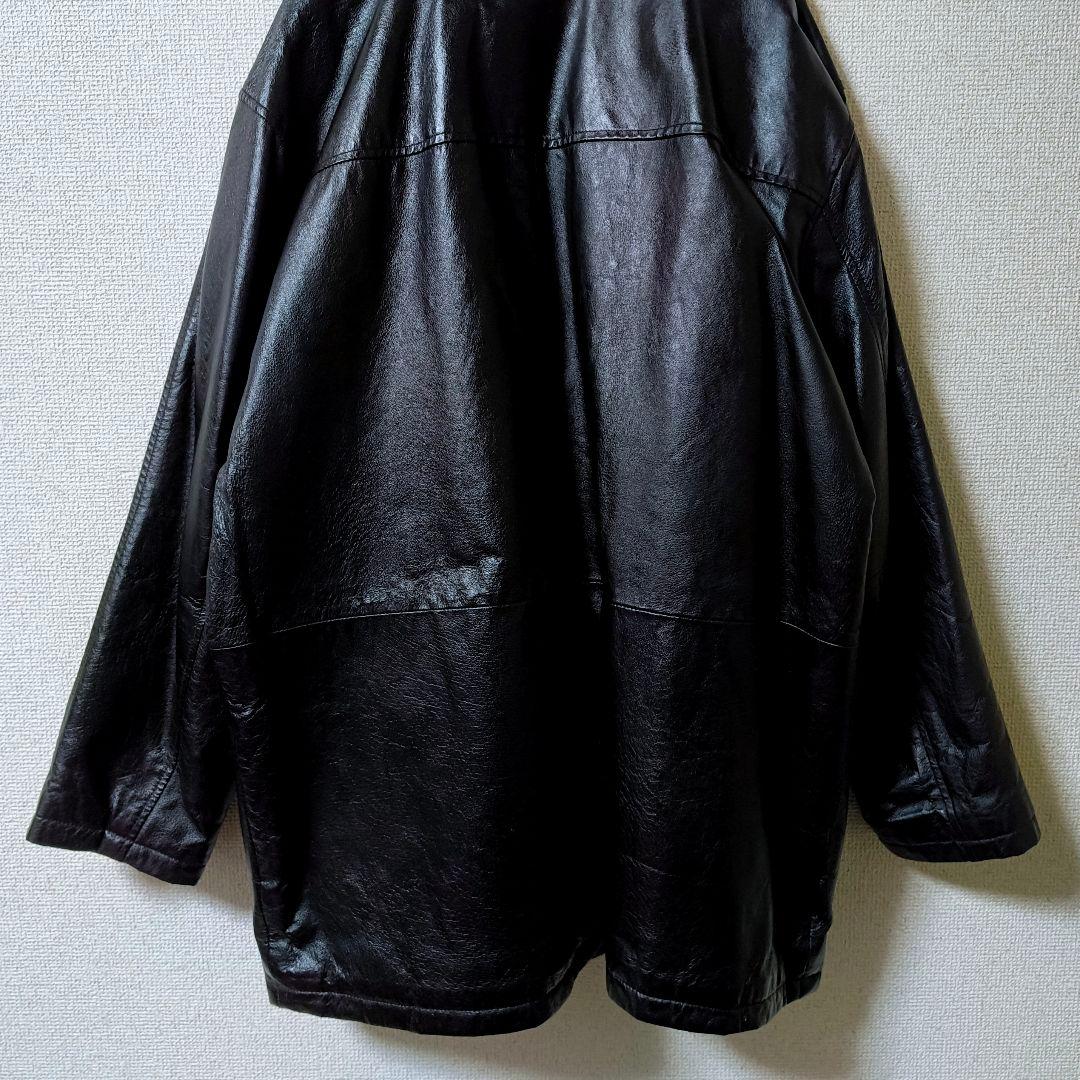 アーリータイムズ EARLYTIMES レザー カーコート 裏地キルティング