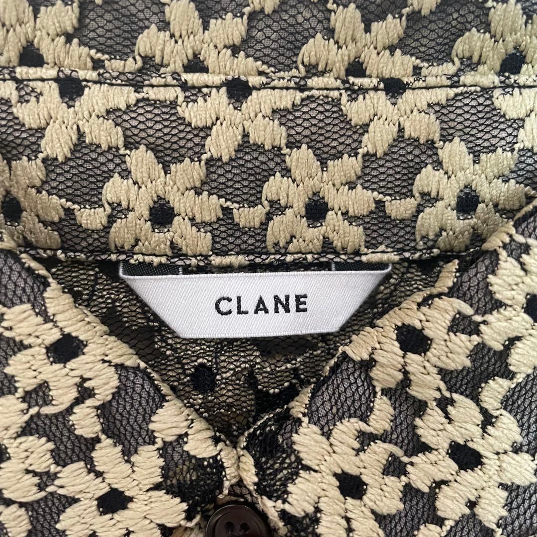 クラネ3D FLOWER LACE SHIRT