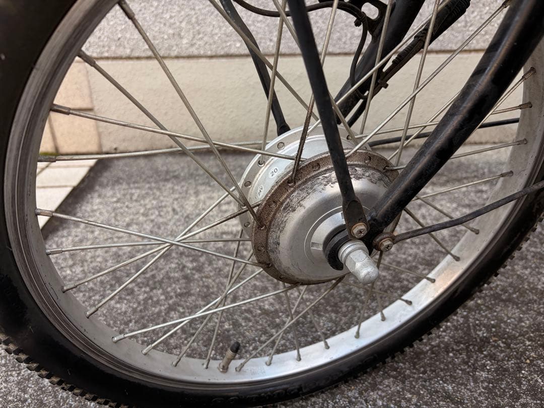 電動アシスト自転車 ブラック 前カゴ付き