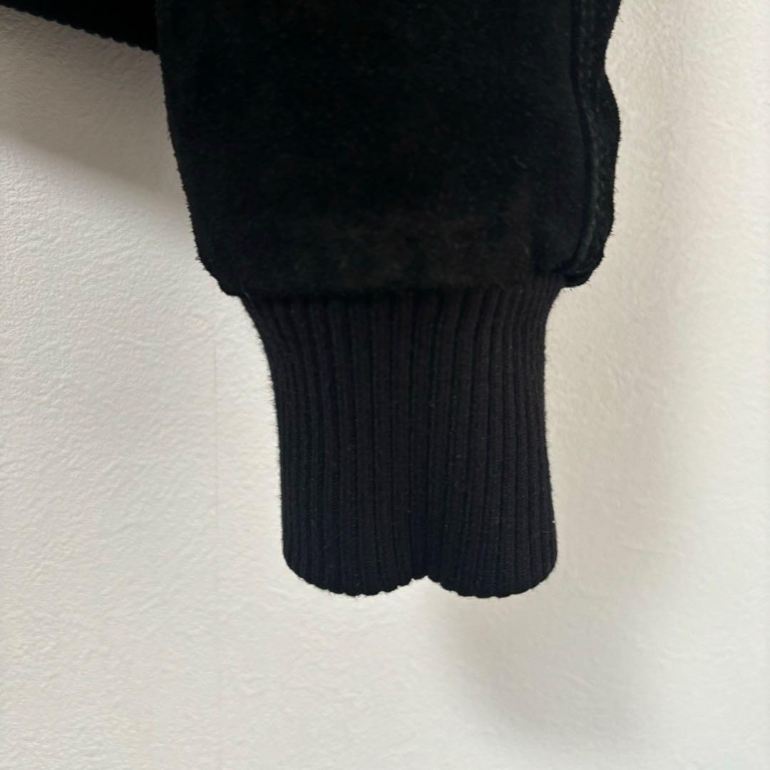 平本蓮着用✨amnjx RIZIN レザージャケット　牛革　MA-1 　L 黒