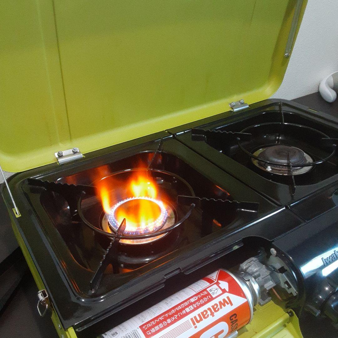 Iwatani フラットツインS カセットガス テーブルトップ CB-TBG-2