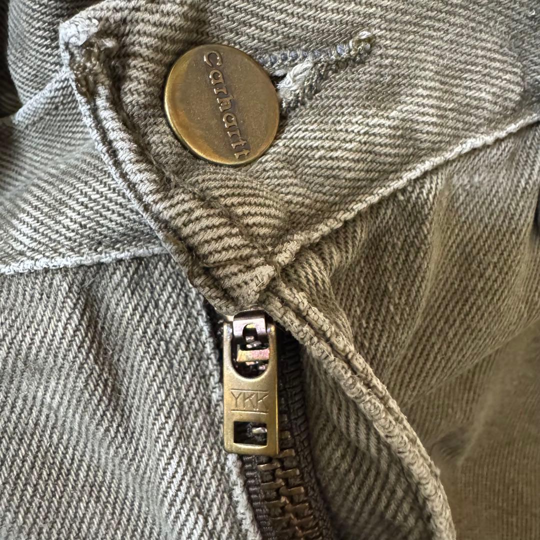 美品　carhartt ダック　ペインターパンツ　ブラウン　モカ　スレート