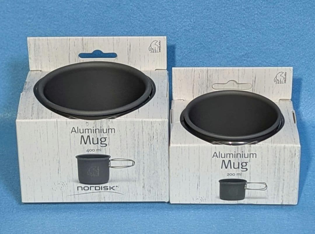 nordisk アルミマグ 400ml×2 200ml×2 4個