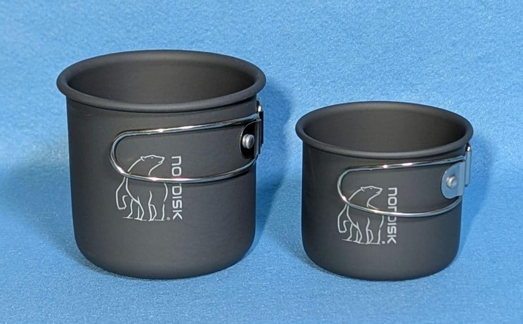 nordisk アルミマグ 400ml×2 200ml×2 4個