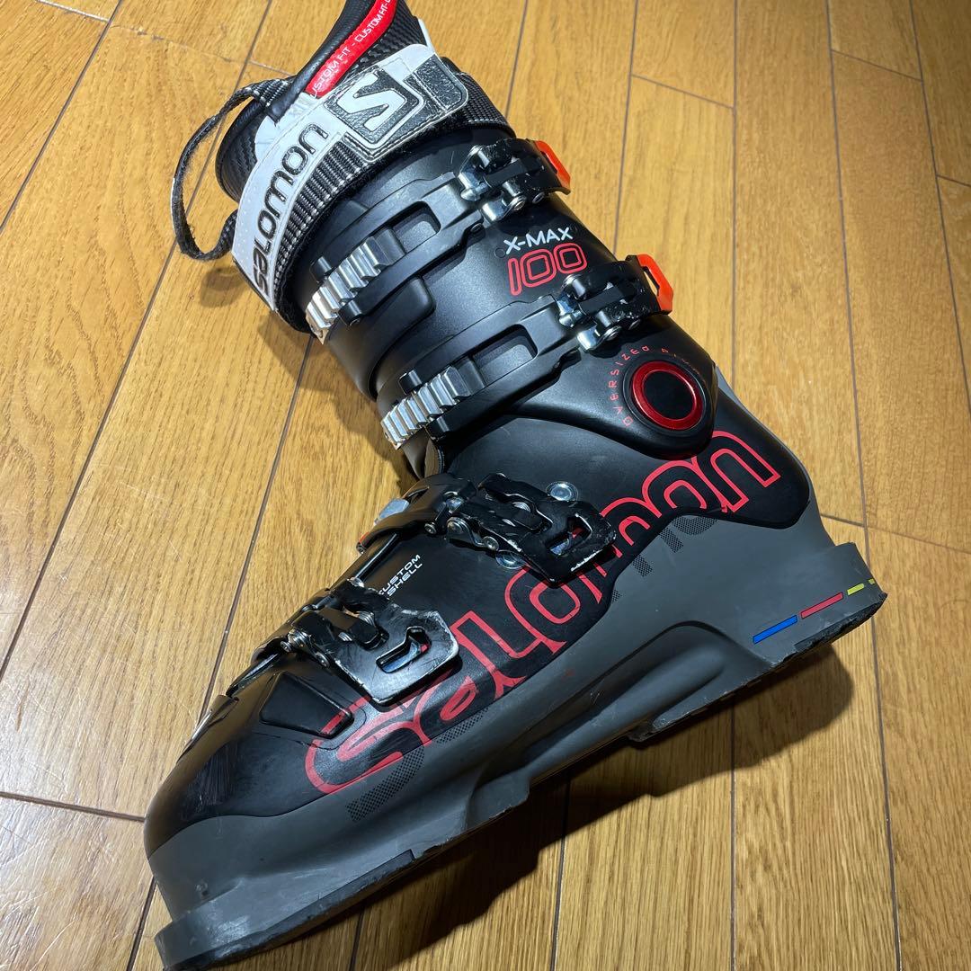 【値下げ】salomonサロモンX-MAX100 26.0-26.5cm 初中級