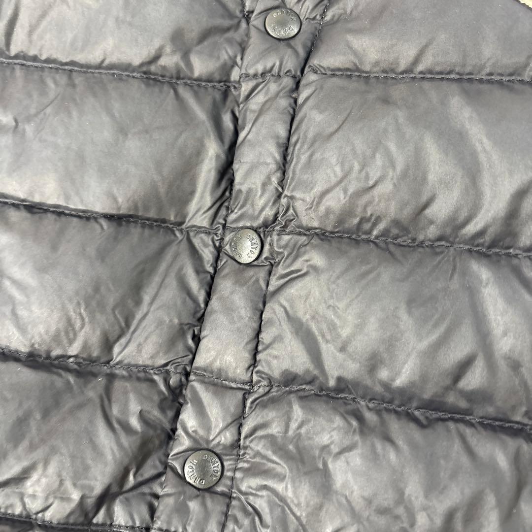 と*も様 DANTON ダントン インナーダウンベスト Vネック サイズ　38