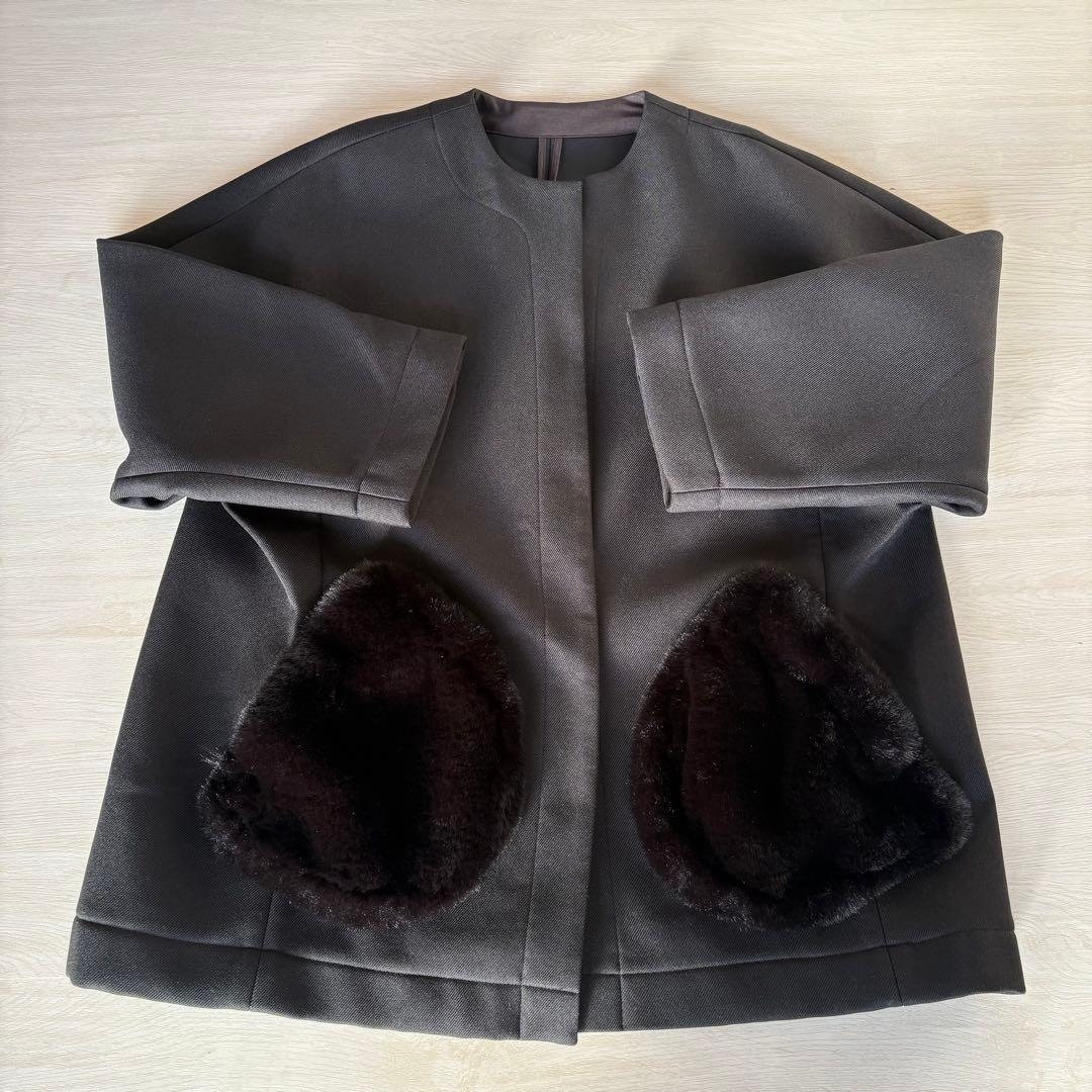 ロージーモンスター　RISUfurpocketcoat