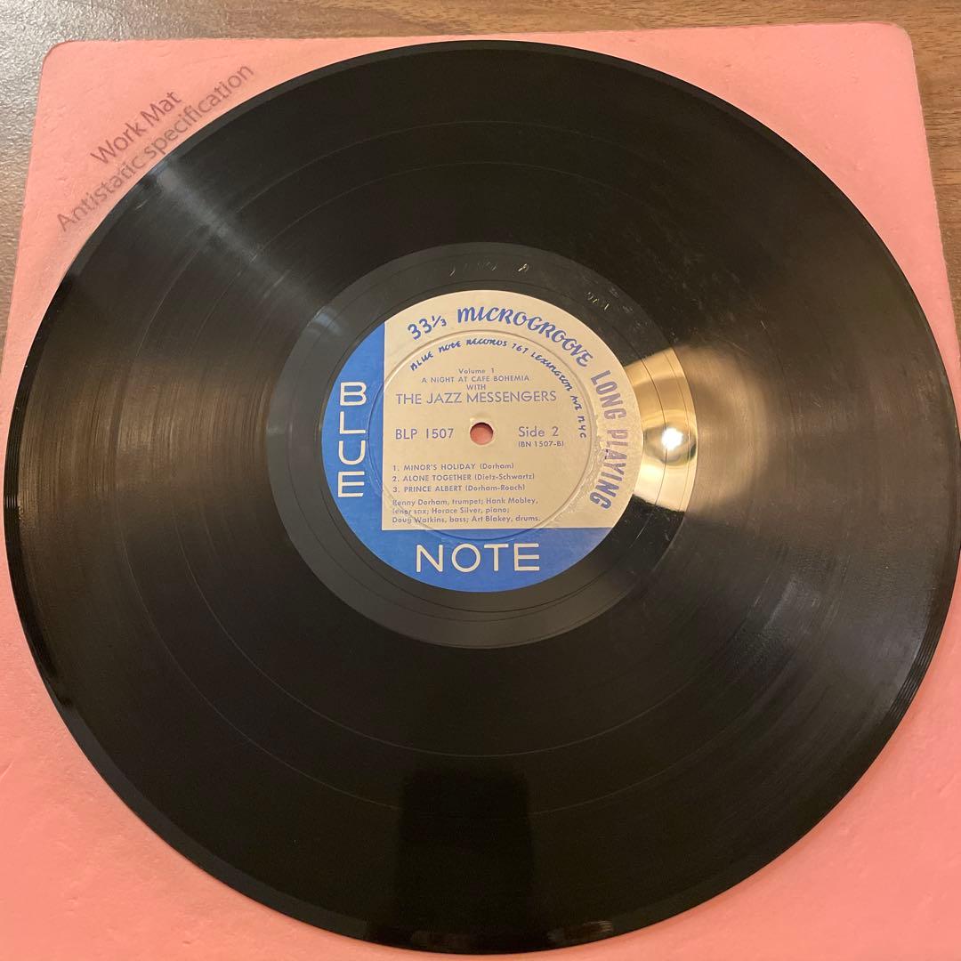 アートブレイキー　ジャズ　レコード　LEX DG FLAT RVG 耳　額縁