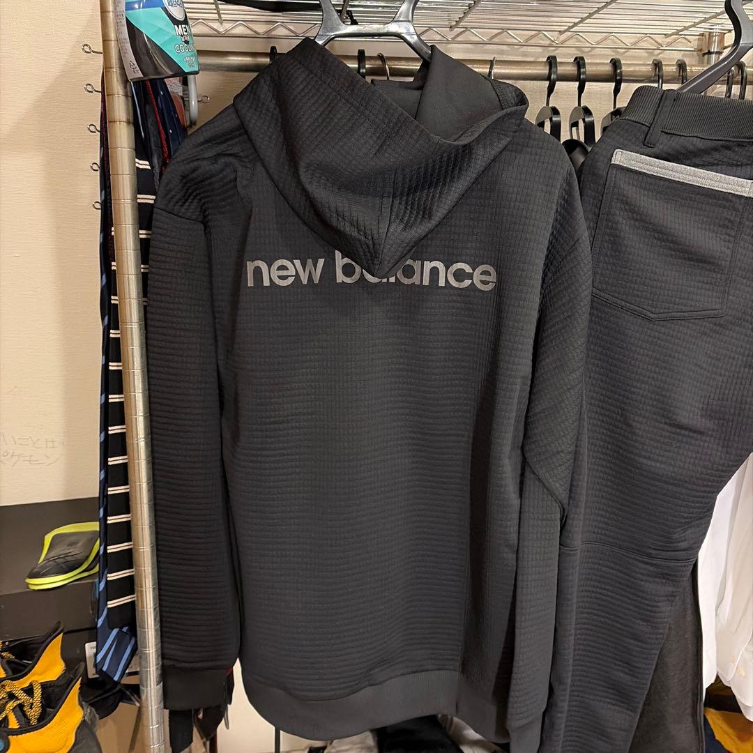 メンズウェア new balance TEXTURED PULLOVER TAPERED