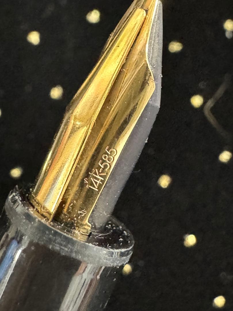 PILOT✨SHEAFFER ゴールド ストライプ 万年筆セット