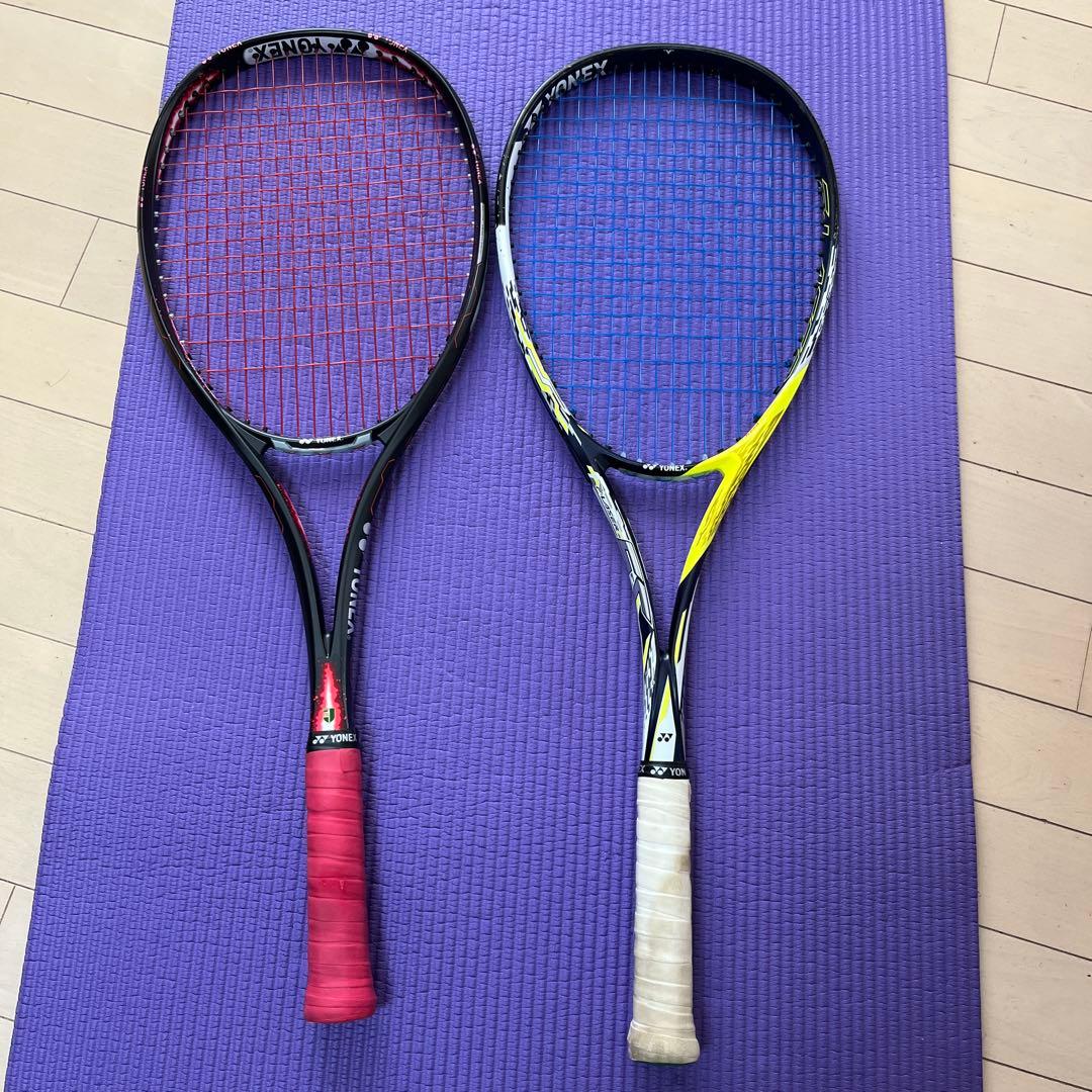 ソフトテニス　F-LASER & GEOBREAK