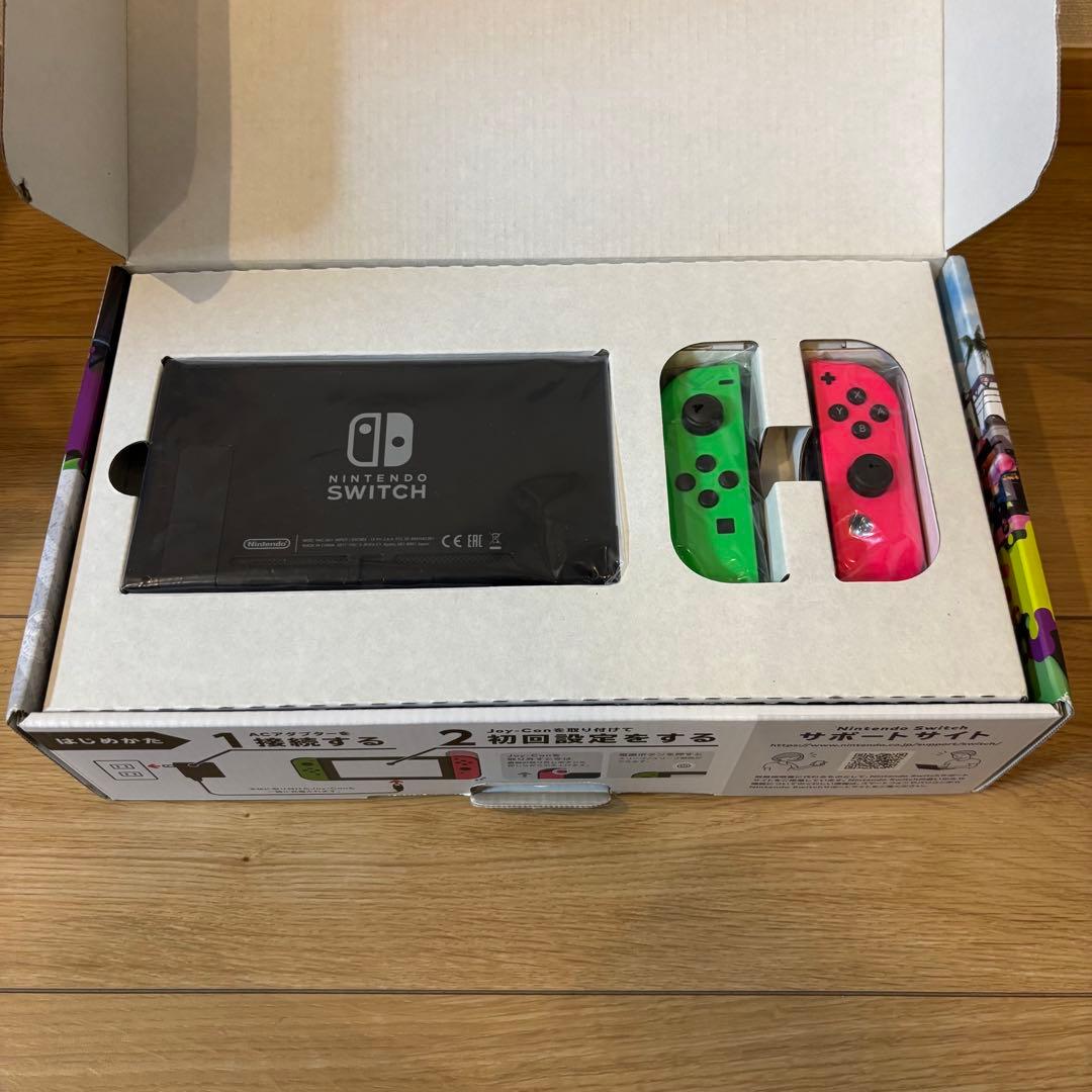 【美品】Nintendo Switch 本体 スプラトゥーン2 エディション