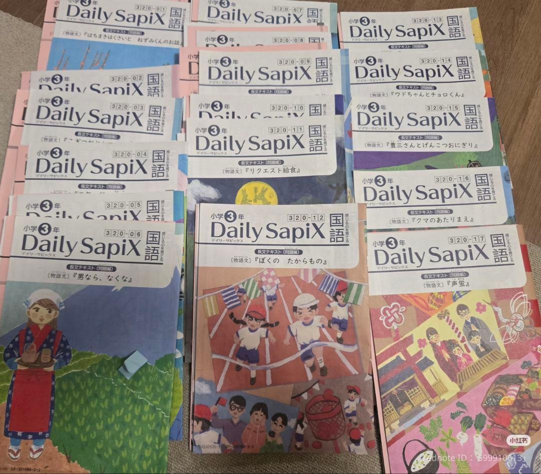 【最新】2025年度サピックス小学3年生 テキスト一年分フルセット+小4社会