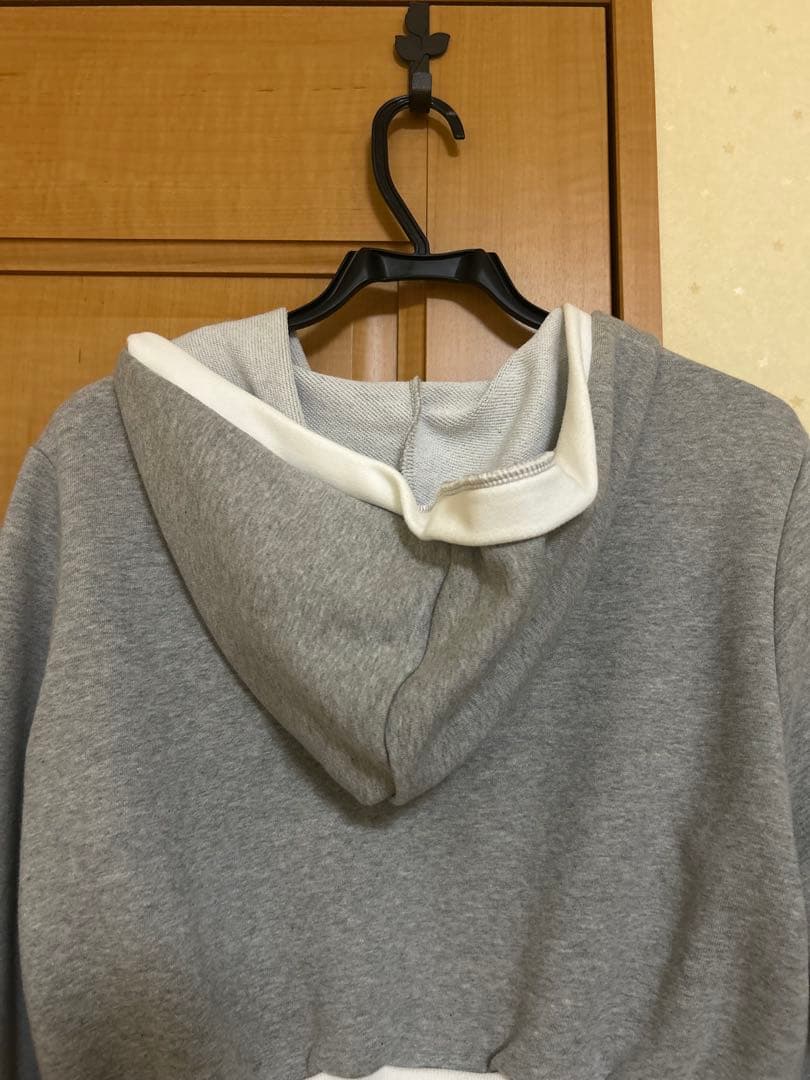 【epine】 é ribbon piping zip hoodie パーカー