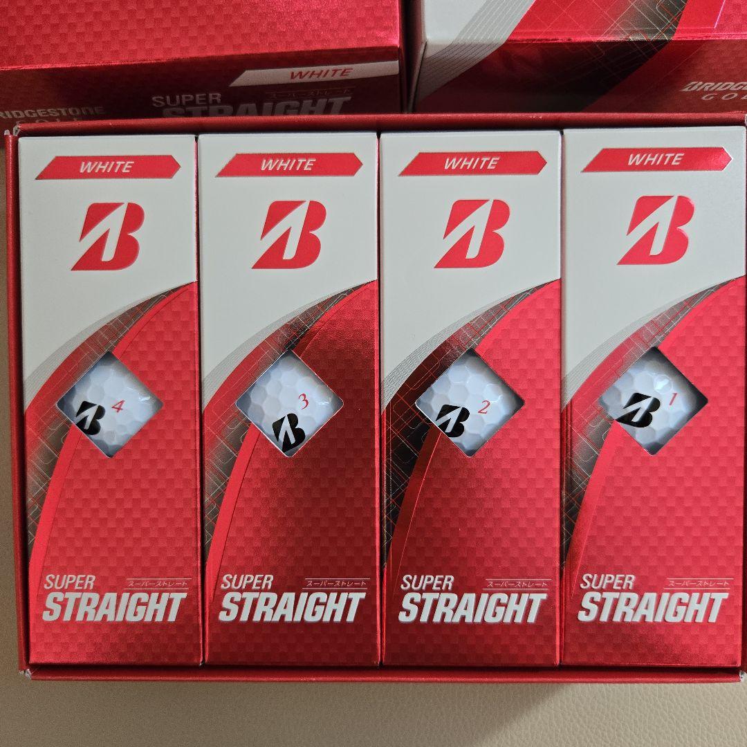 ブリヂストン SUPER STRAIGHT ゴルフボール 3ダースセット